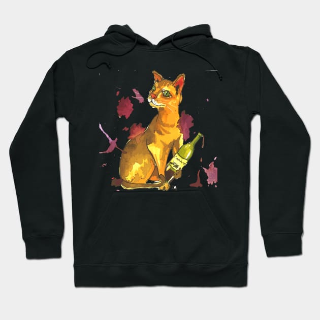 Catbernet Hoodie by toylibrarian